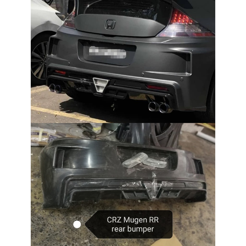 Honda Crz Mugen Rr Rear Bumper Shopee Malaysia