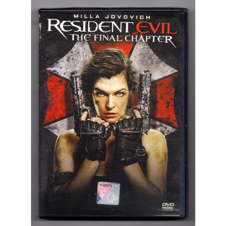 Resident Evil The Final Chapter Dvd Original Shopee Malaysia