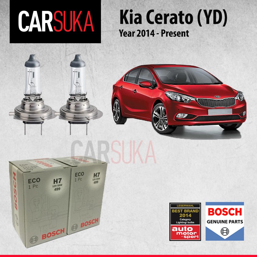 kia cerato 2014 headlight bulb type