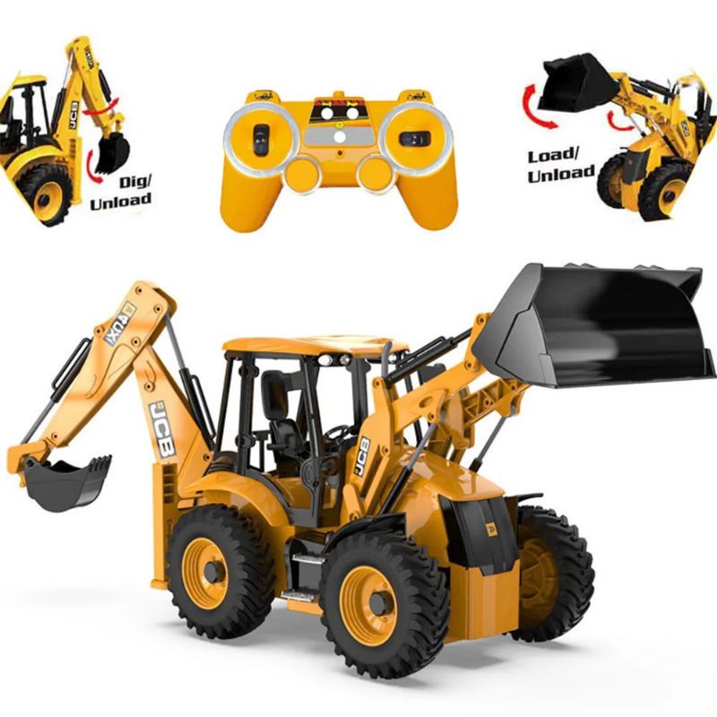 LT119 BACKHOE JCB RC EE E589 Toys Kids  8 Channel Truck Excavator  Remote Malaysia | Shopee Malaysia