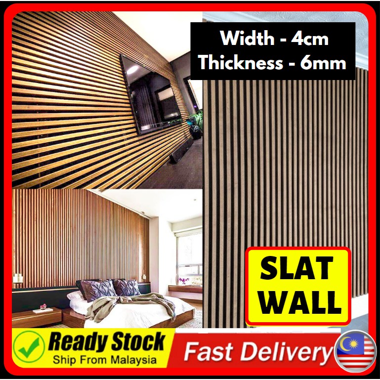 【🔥READY STOCK!!!】Wainscoting/Fluted Wall Panel/Fluted Panel/MDF Board