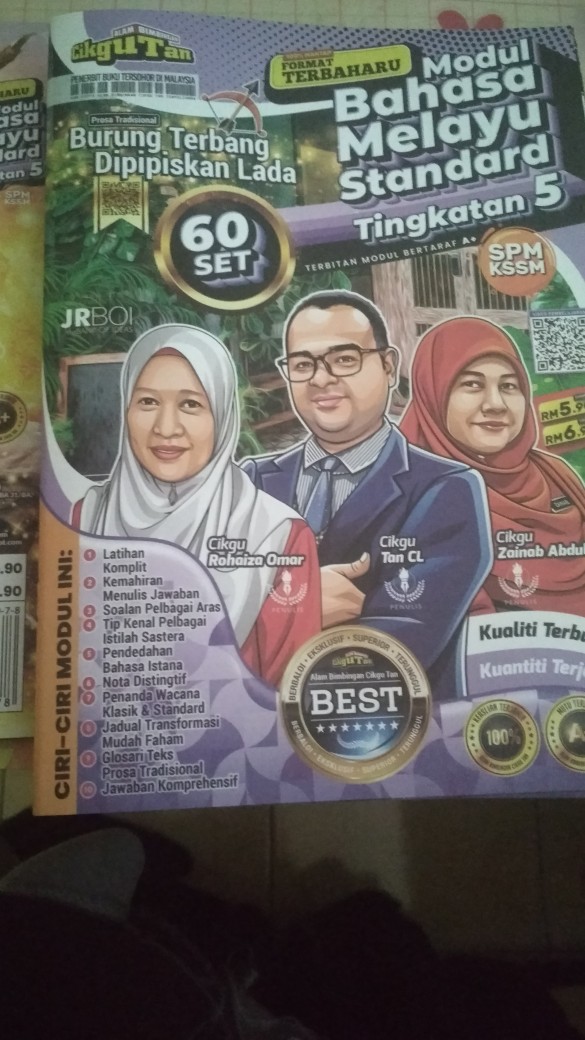 Pakej 10 Naskhah Modul Bahasa Melayu Standard Tingkatan 4 Kepimpinan Melalui Teladan Shopee Malaysia