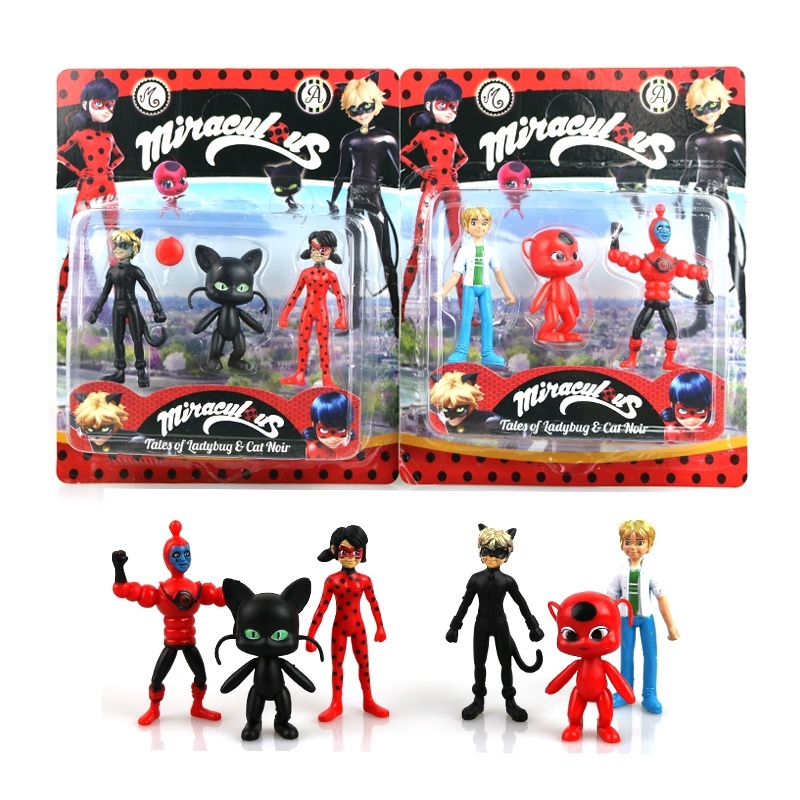 Miraculous Ladybug Action Figure Toys Adrien Agreste Cat Plastic Doll