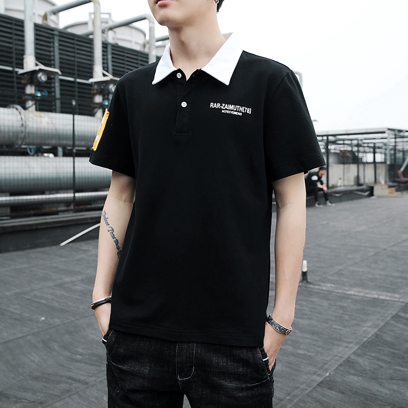 loose polo shirt