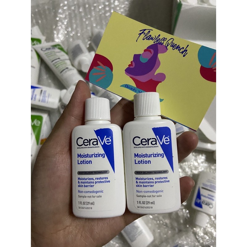 cerave moisturizing lotion 29ml