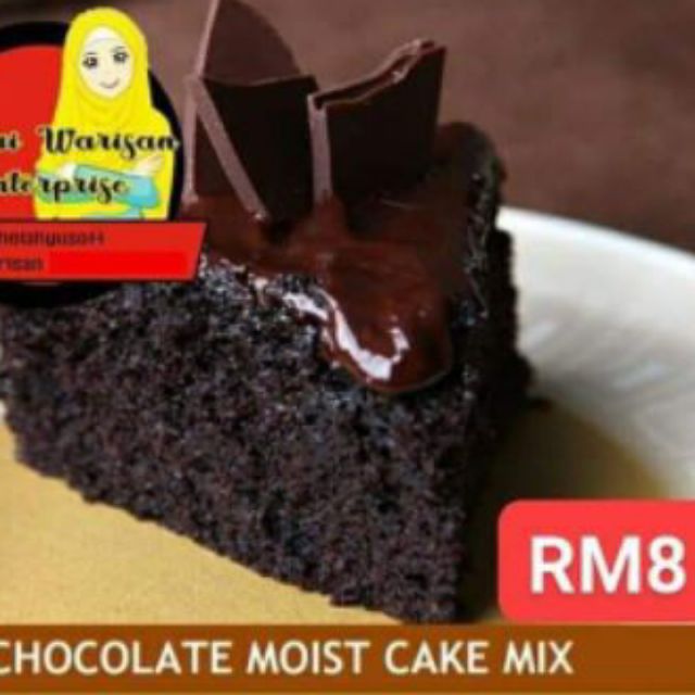 Chocolate Moist Cake Mix Shopee Malaysia