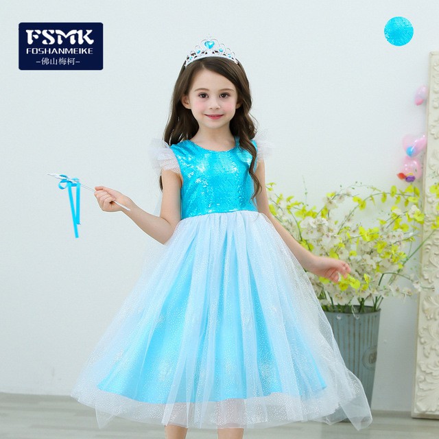 baju princess elsa frozen