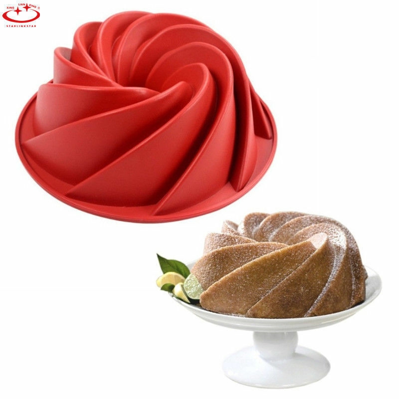 bundt cake silicone mold