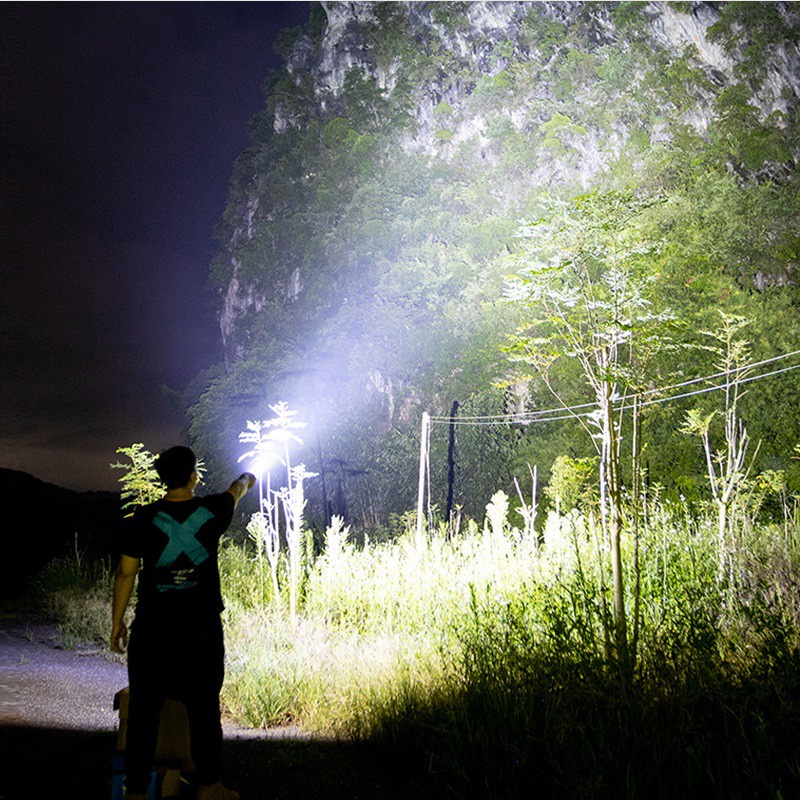 Must Premium 800W Rechargeable LED Light USB Cob Work 4 Mode Portable Torch Car Adjustable Waterproof Camping Li Esse... - Image 3