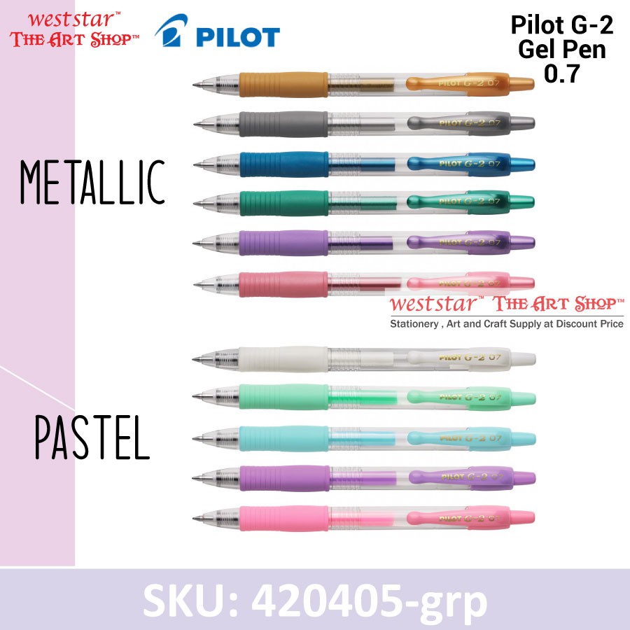 [Weststar TAS] Pilot G2 Gel Pen, Pilot Retractable Gel Pen, Pilot G-2 ...
