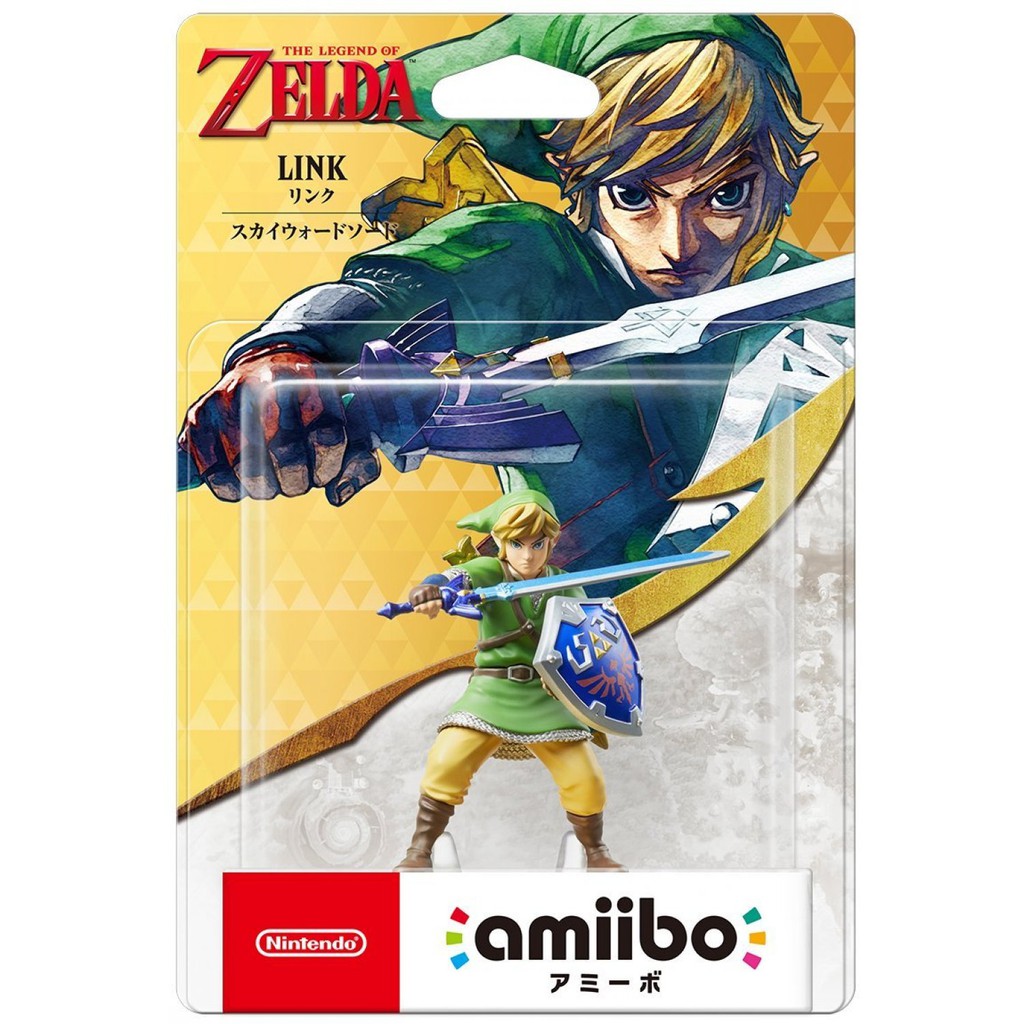 Link Skyward Sword Amiibo For Nintendo Switch Wiiu 3ds Xl Shopee Malaysia