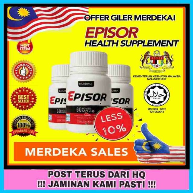 [BUY 1 FREE 1] EPISOR FREE SHIPPING PENAWAR SAKIT SENDI 