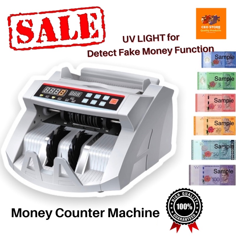 Money Notes Counter Bill Counter Money Counter Machine With UV Function