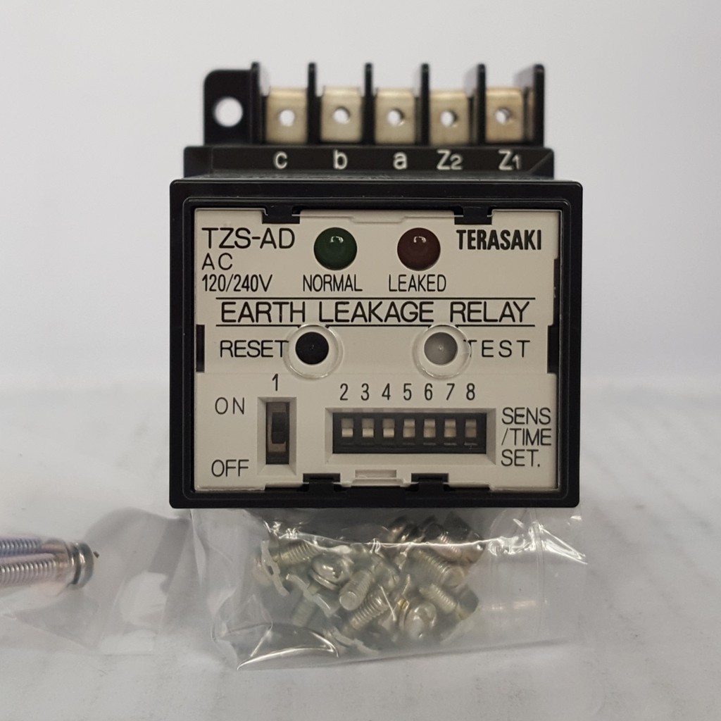 Terasaki Earth Leakage Relay Tzs Ad Model Tzs 24 Tzs 40 Tzs 68 Tzs 100 Tzs Ad Ac 240v Elr Shopee Malaysia