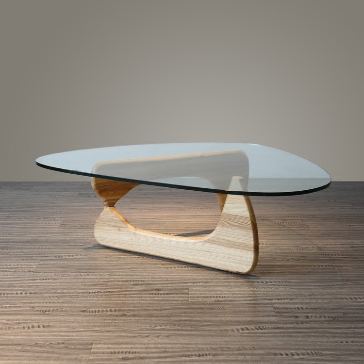 Light Luxury Nordic Solid Wood Designer Creative Fashion Personality Simple Modern Noguchi Glass Coffee Table Table Shopee Malaysia