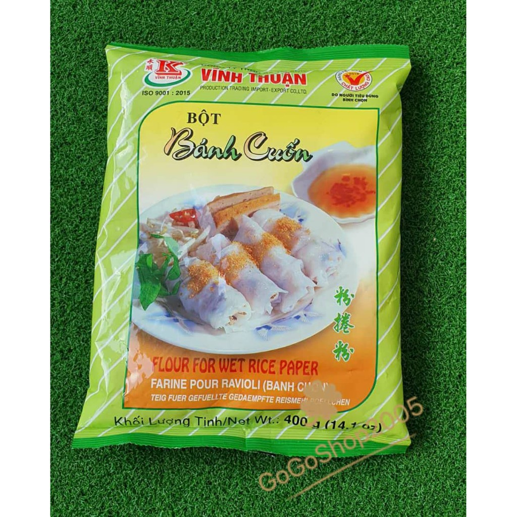 【Vietnam】Vinh Thuan Bot Banh Cuon - Flour For Wet Rice Paper 400g ...