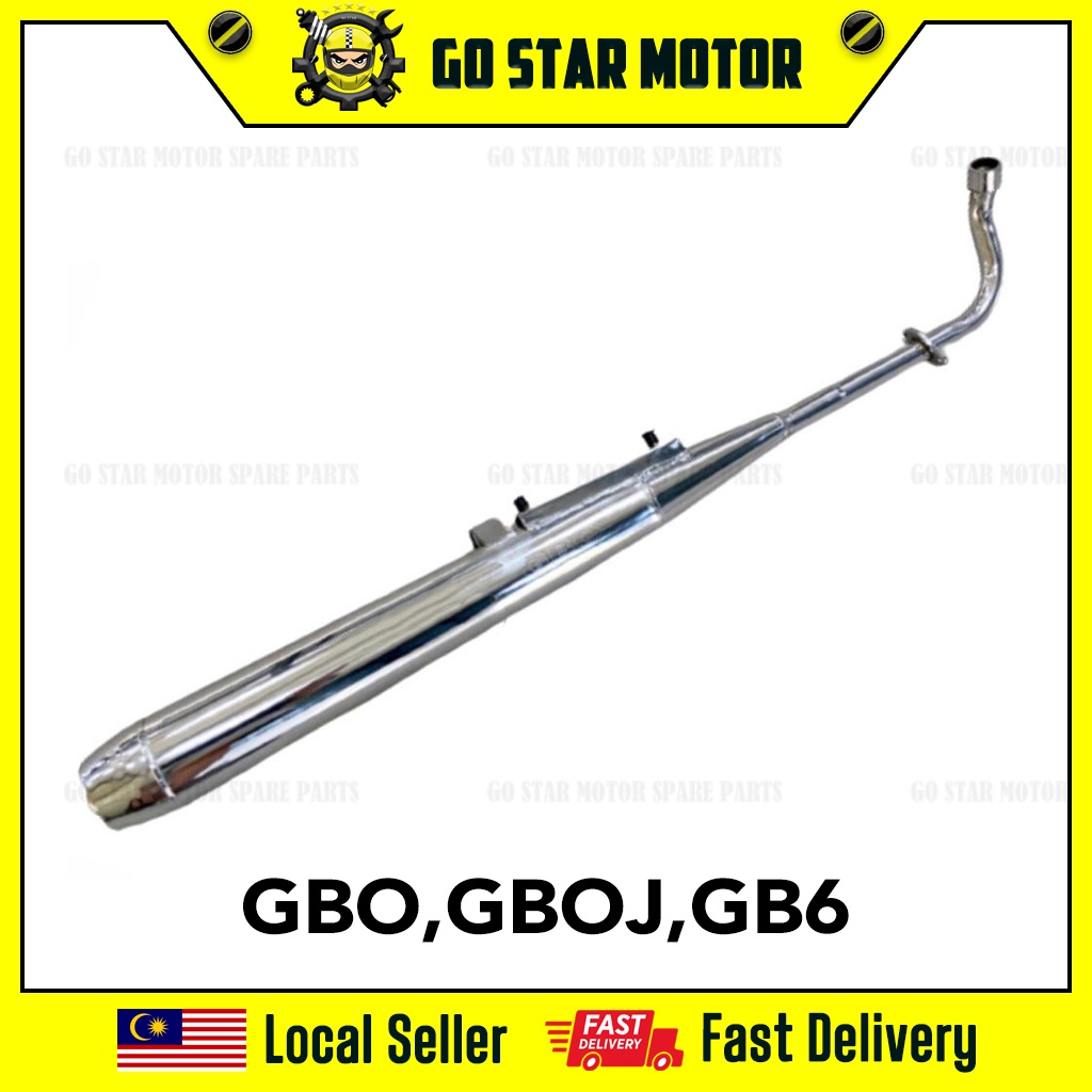 HONDA GBOJ GBO BULAT FAME GB 6 STANDARD EXHAUST PIPE STD EKZOS GBO J GBO J GB6 GB 6 Shopee