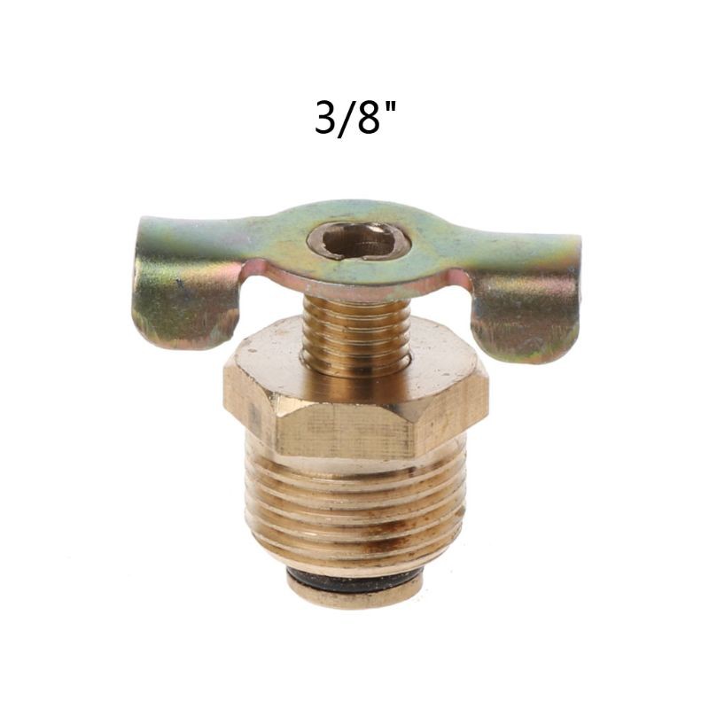 Purpose Reliable NPT 1/4\" 3/8\" 1/2‘’ Solid Brass Compressor Air Tank Port Fittings Drain Valve Must Durable - Image 3