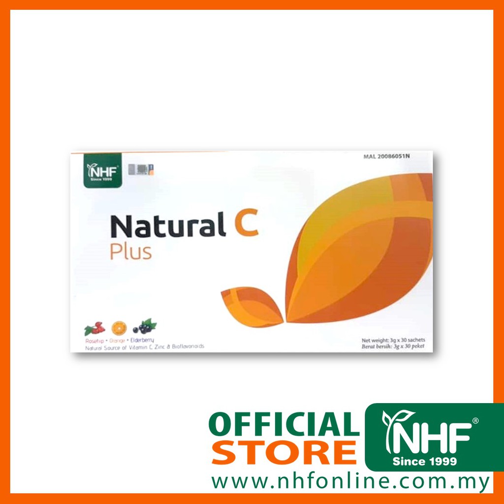 Nhf Natural C Plus Powder 30 S Vitamin C With Better Absorbability Ready Stock Shopee Malaysia