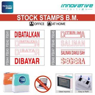 SHINY Mobile Round Rubber Stamp - ELITE Text size Dia.32mm & 42mm 