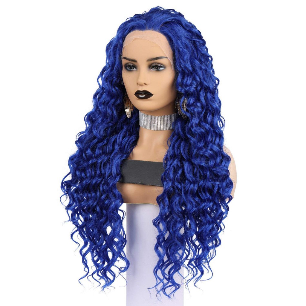 deep curly synthetic wig