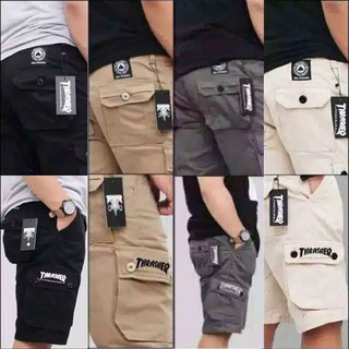 Men'S Outdoor Short Cargo Pants / Cargo Thrasher Pants / Mountain Pants