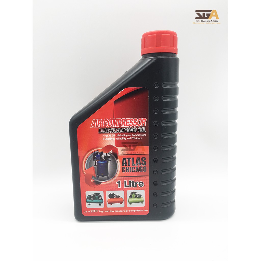 Atlas Chicago Air Compressor Lubricating Oil 1 Litre Shopee Malaysia