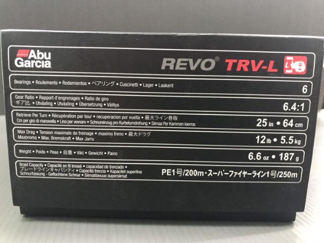 Abu Garcia Revo Trv L Baitcasting Reel Shopee Malaysia
