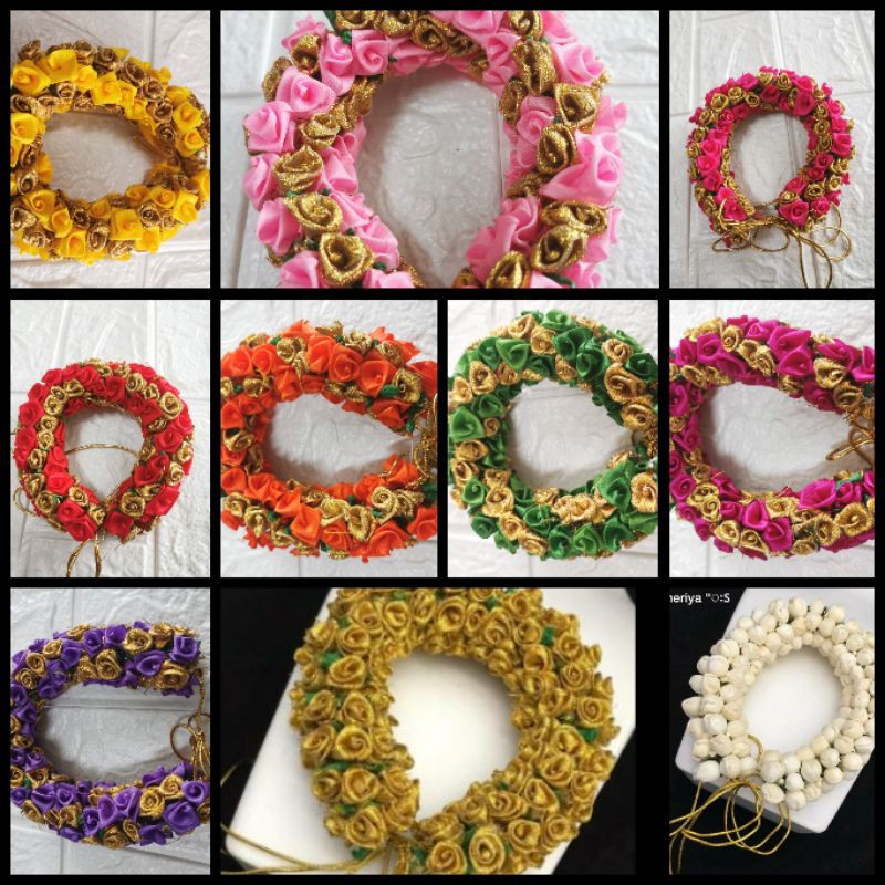 Bridal Kondai Maalai / Hair Bun Gajra (1piece) | Shopee Malaysia