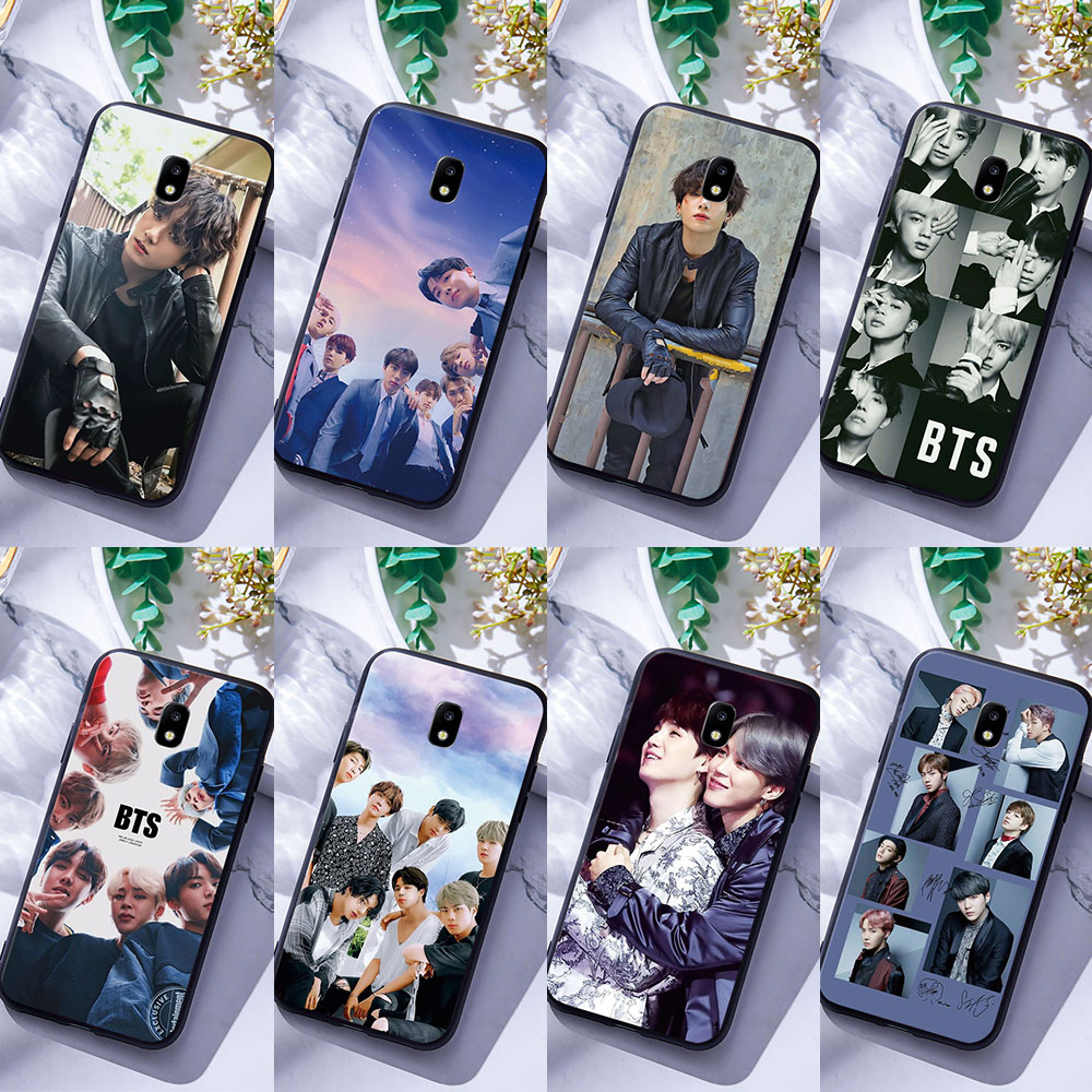 Samsung Galaxy J3 15 J3 16 J3 17 J3 Pro Soft Case Cover Bts Silicone Phone Casing Bts Shopee Malaysia