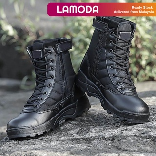 [36-47][Lamoda]Sparta Army Unisex Tactical Boots Swat Boots Combat Boots Kasut Operasi