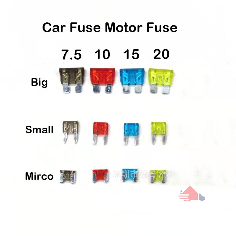 Fuse Car Fuse Kereta Vehicle Fuse Standard Fuse Mini Fuse Micro Fuse