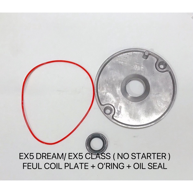 Honda EX5 Dream / W100 Class (Kick) Plate Starter + Oil Seal + ORing