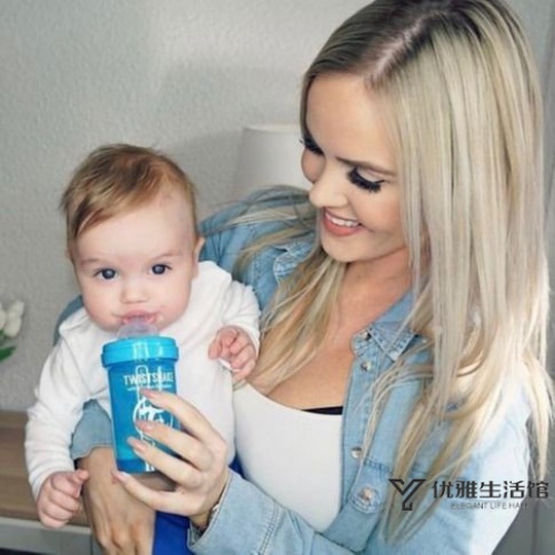 Purpose Quality Silicone baby bottle SwedenTwistshakeRainbow Newborn Anti-Kembung Wide Caliber Anti-jatuh Multi Have - Image 2