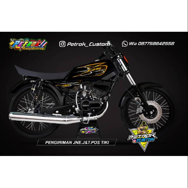 Striping Variations Of Yamaha Rx King Motor Graphic Motifs Variations Of Motor Variations Shopee Malaysia