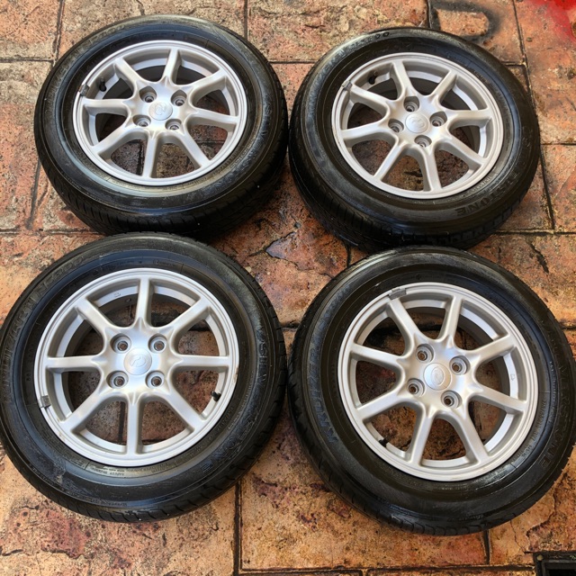 Sport Rim original Perodua Axia 14 inci siap tayar  Shopee Malaysia