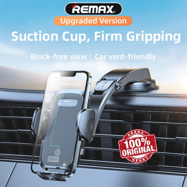 Original Remax RM-C59 Height Adjustable Car Phone Holder Dashboard With ...
