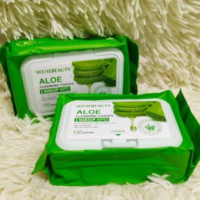 aloe vera makeup remover wipes