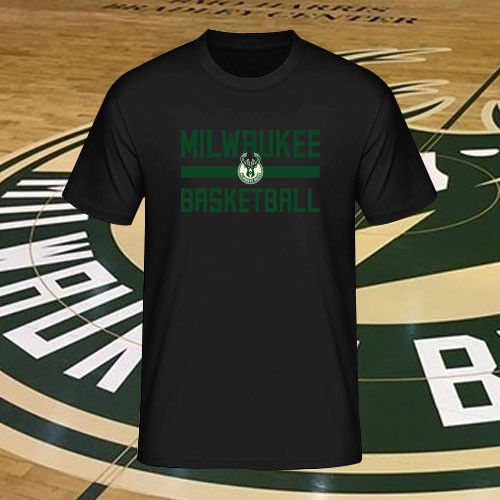 milwaukee bucks t shirts new logo