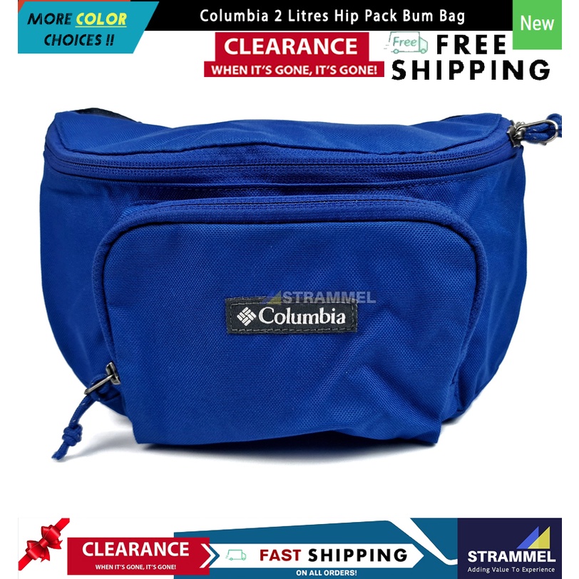 [100 Authentic] Columbia 2 Litres Hip Pack Bum Bag Pouch Crossbody
