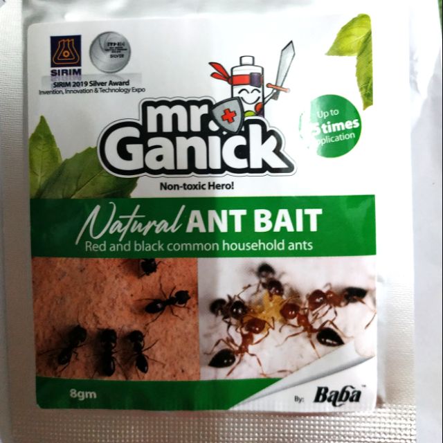 Baba Ant Bait Natural Organic Non Toxic For Red and Black 