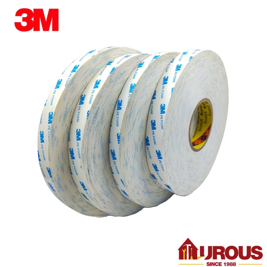 3m Double Sided Foam Tape Pefoam White Shopee Malaysia