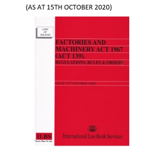 AKTA KILANG DAN JENTERA 1967 (AKTA 139)  Shopee Malaysia