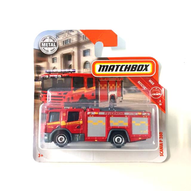 matchbox scania fire engine