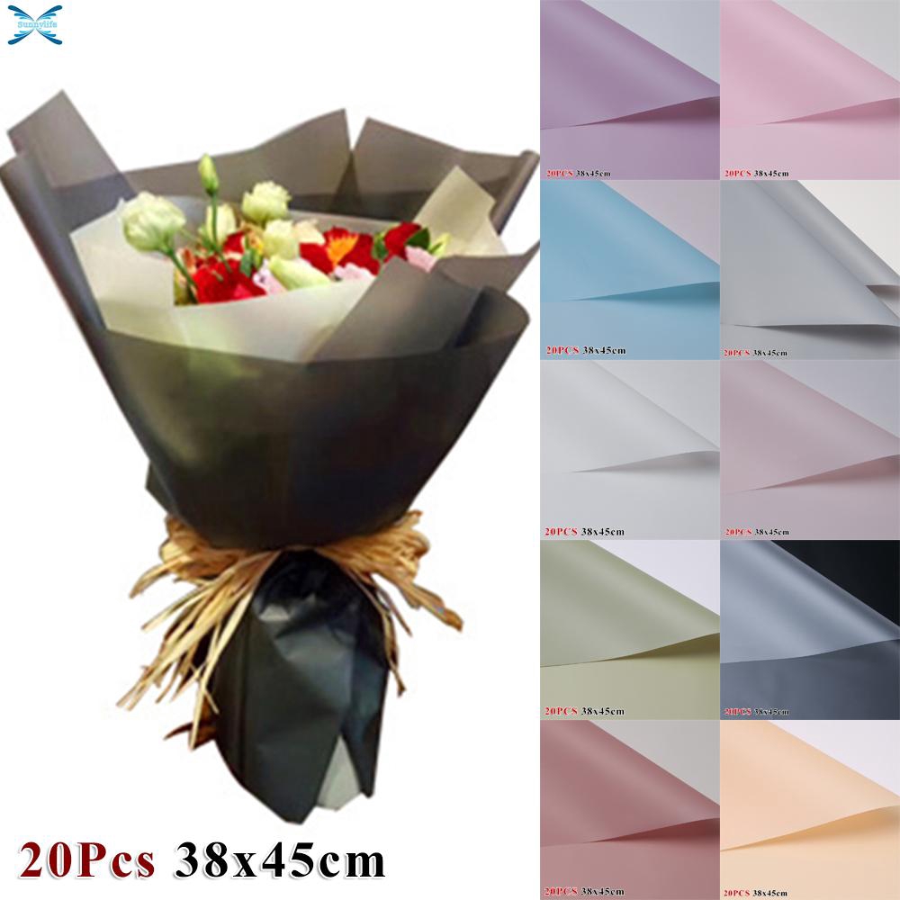 Paper Wrapping Paper Plastic Wrapping Packing Paper Decor 38*45cm PVC ...