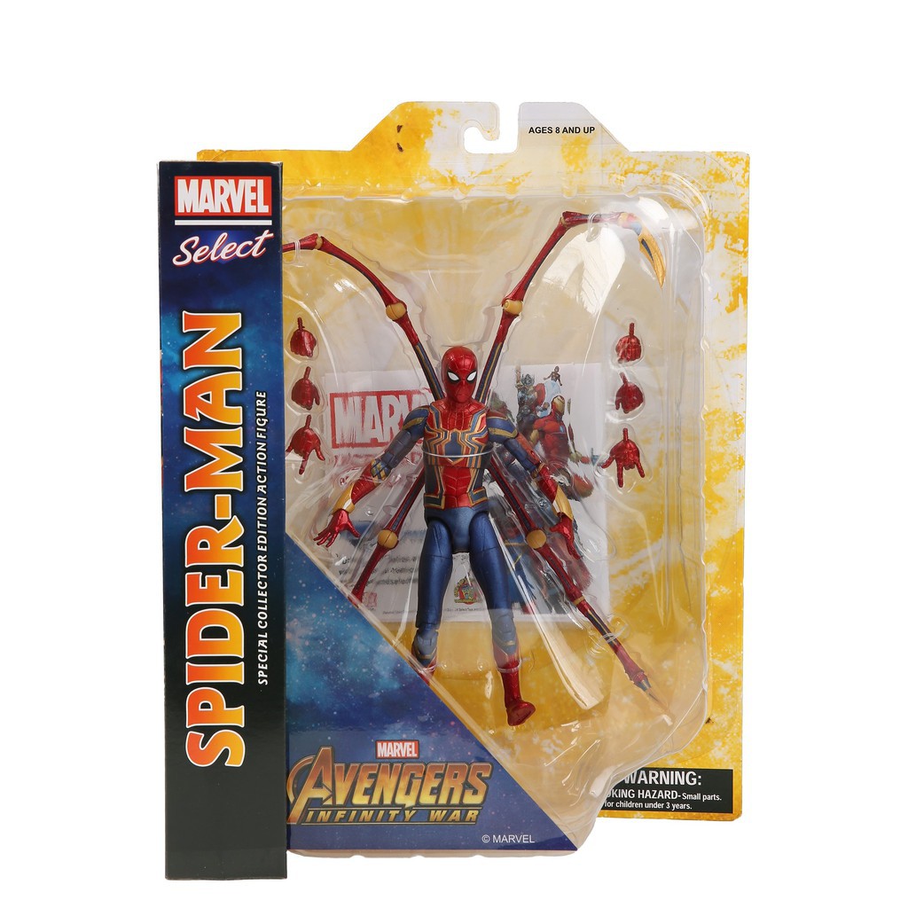 diamond select iron spider man