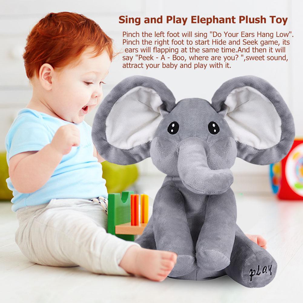 flapping ears elephant toy