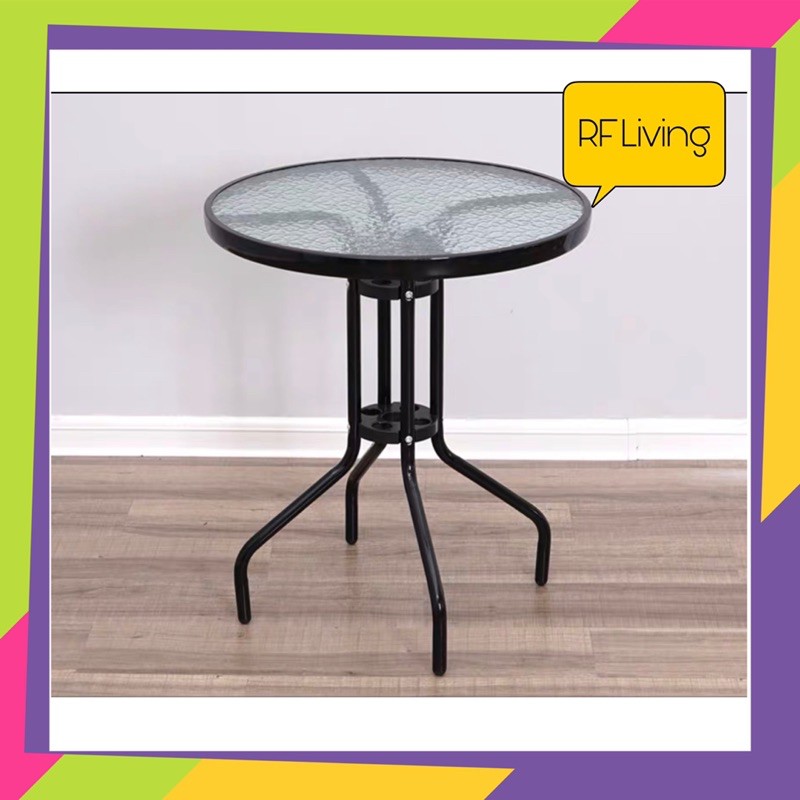 Round Glass Patio Table Parts Patio Ideas