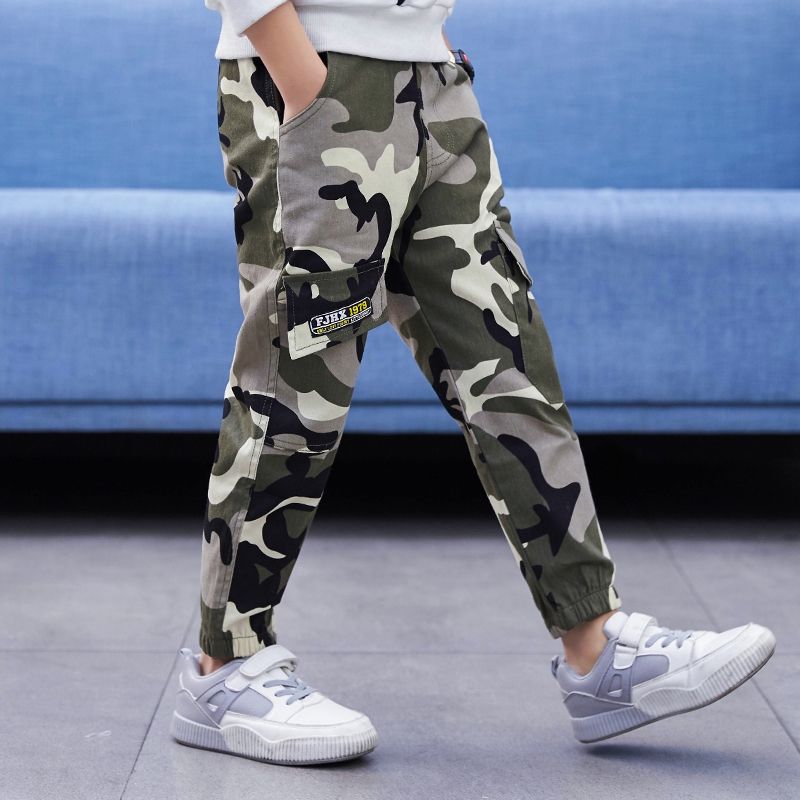 boys army joggers