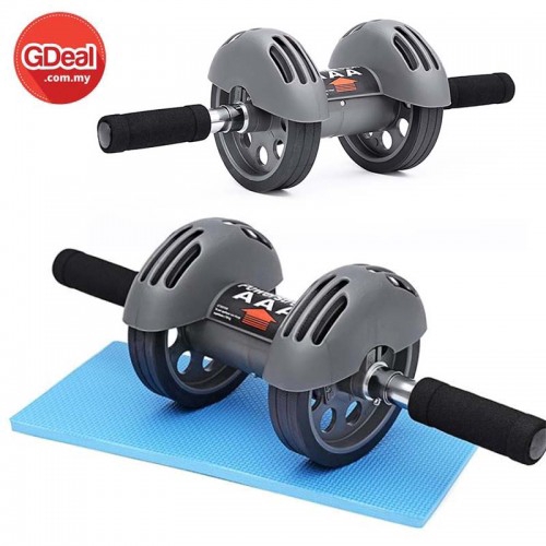 GDeal Double Wheel Body Exerciser AB Roller